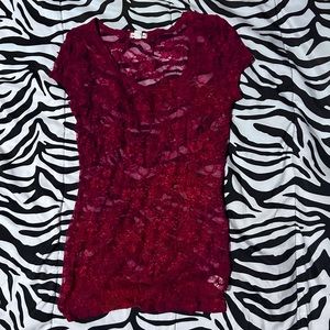 Mesh top.